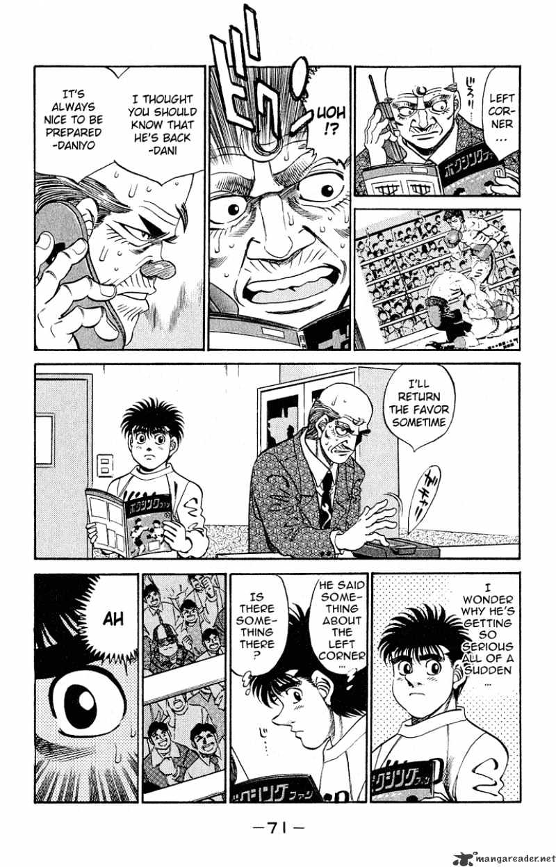 Hajime no Ippo: Fighting Spirit, Chapter 291 image 07